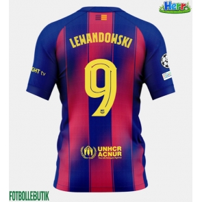 Barcelona Robert Lewandowski #9 Hemmatröja 2025-26 Kortärmad